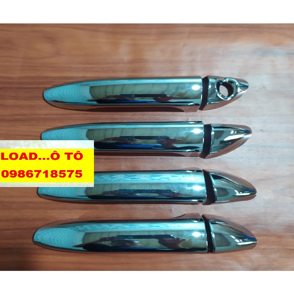 Bộ Ốp Tay Nắm Cửa Huyndai Grand i10 2022-2015 Mạ Crom