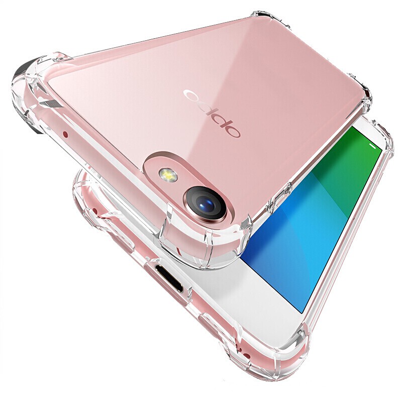 Ốp điện thoại mềm trong suốt chống sốc cho OPPO A33 A37 Neo 7 9 A3s A5s A7 F1S A59 A39 A57 A83 A71