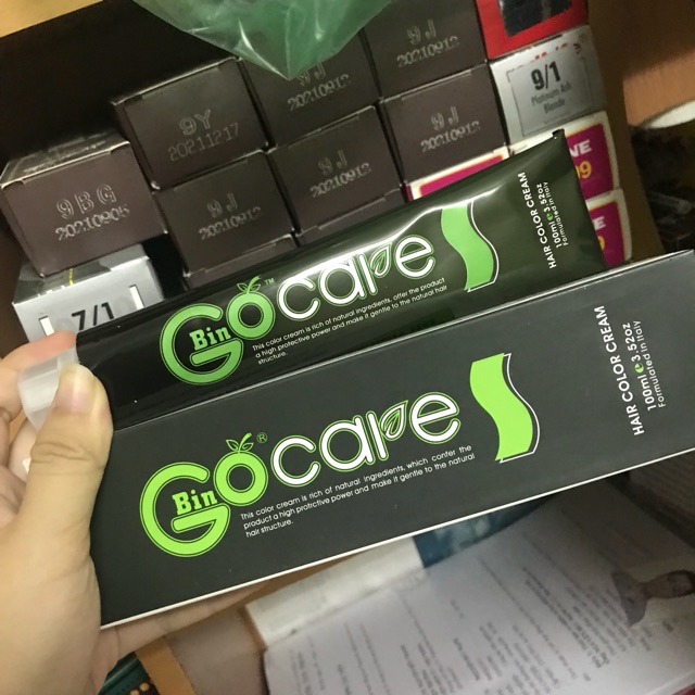 Thuốc nhuộm tóc màu xanh đen