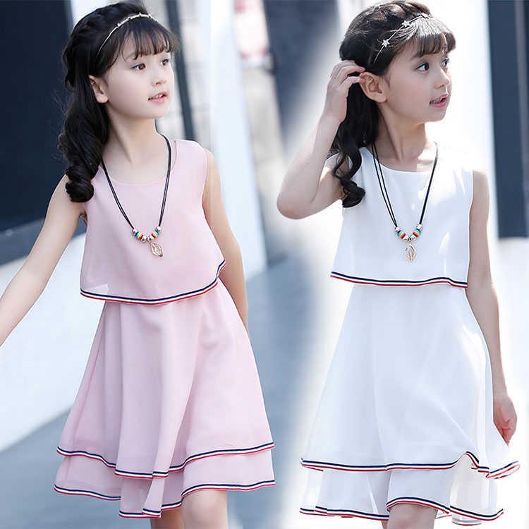 Đầm hoa đi biển cho bé gái 10 tuổi