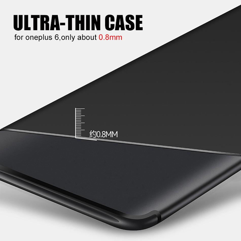Ốp lưng nhựa mềm siêu mỏng dành cho Oneplus 6