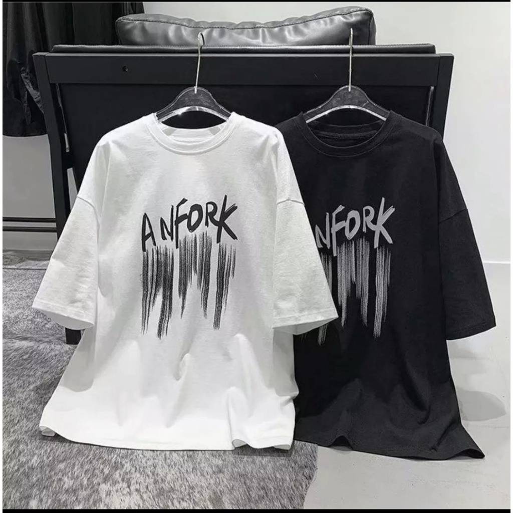 Áo thun nữ unisex form rộng tay lỡ in hình cổ tròn NAVISA AT236