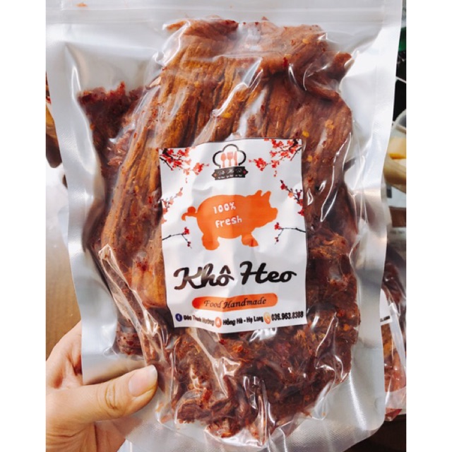 Khô bò miếng (khô heo giả bò) 1kg