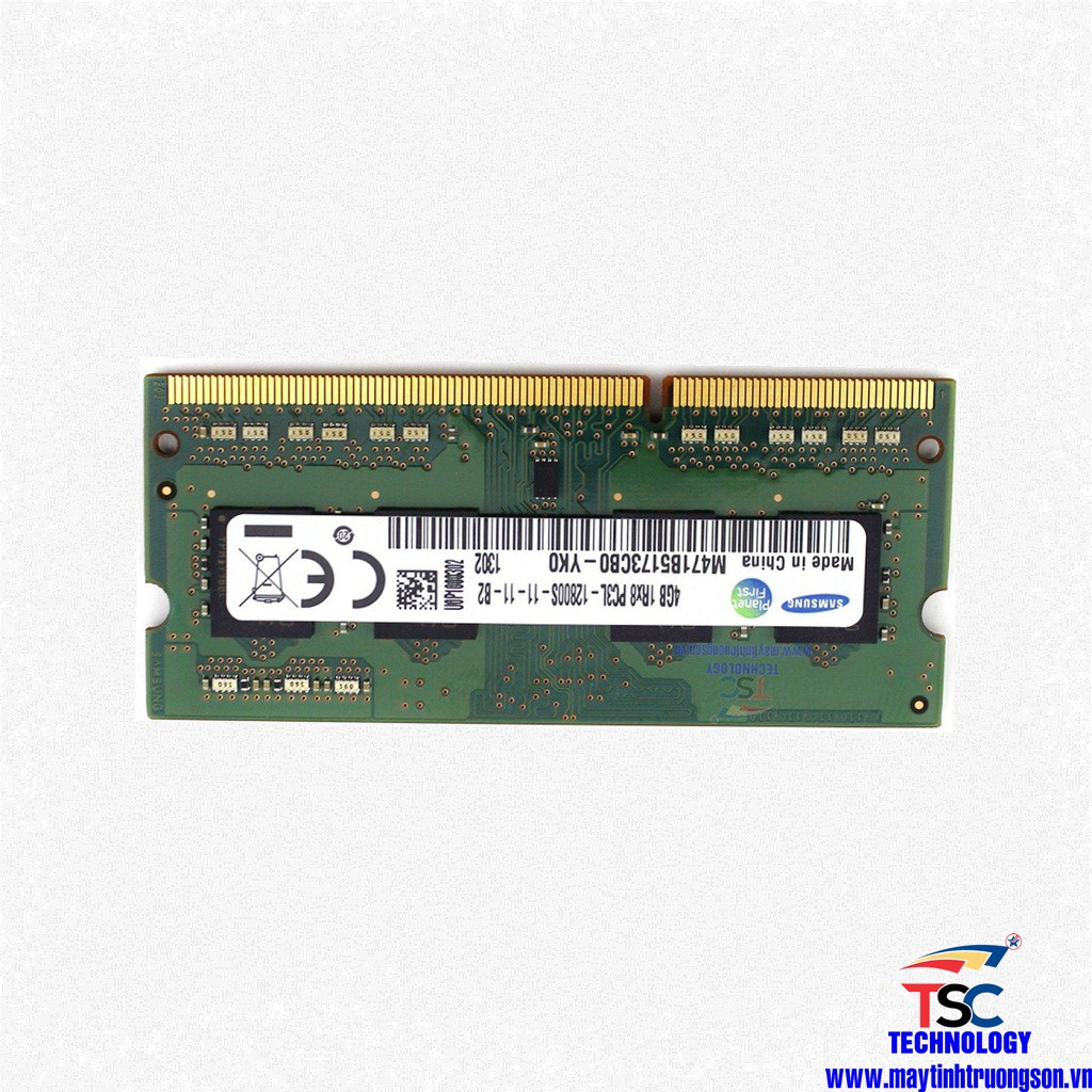 [SHOPEE TRỢ GIÁ] Ram3 Laptop DDR3 4GB PC3L - 12800s Buss 1600Mhz - Hãng Samsung/ Hynix/ Kingston