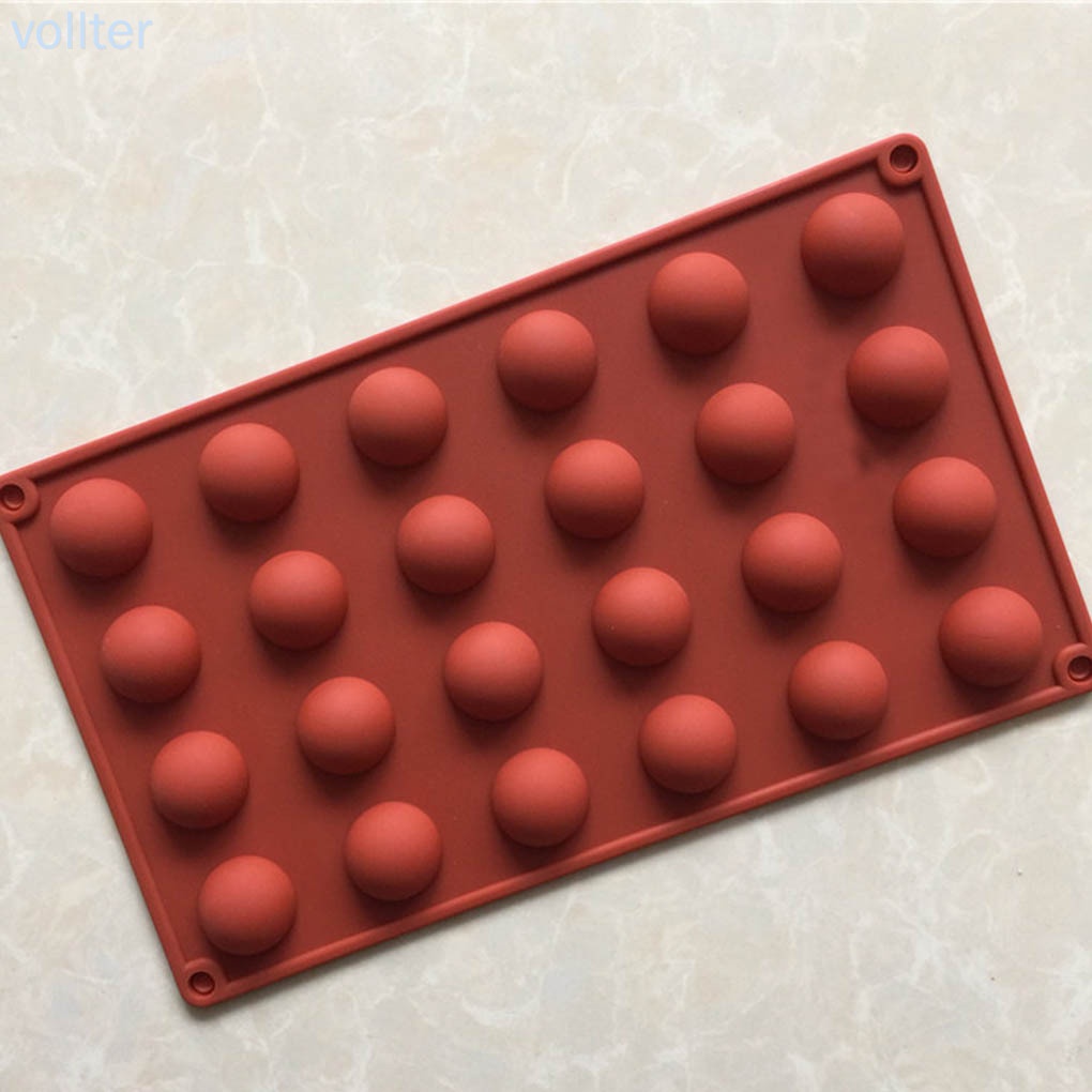 Khuôn Silicone Làm Bánh Hình Nửa Quả Bóng