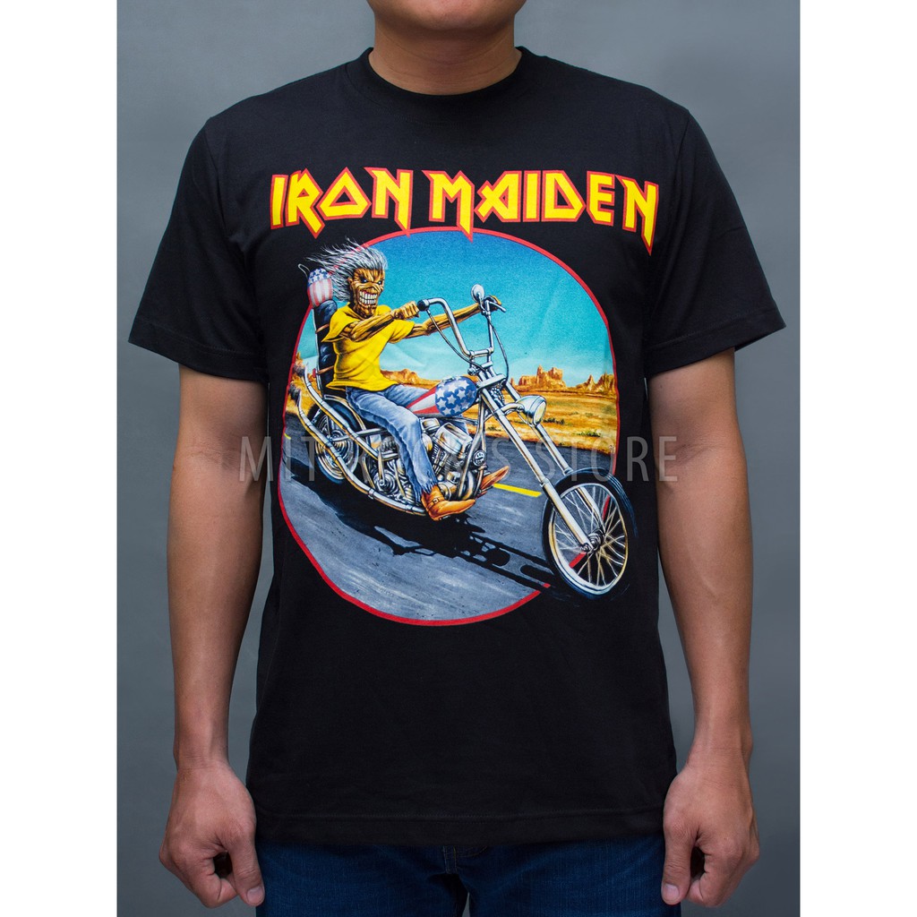 Áo Iron Maiden - Rock band tee - Áo Rock - Size S, M, L, XL, XXL - Áo Thái Lan