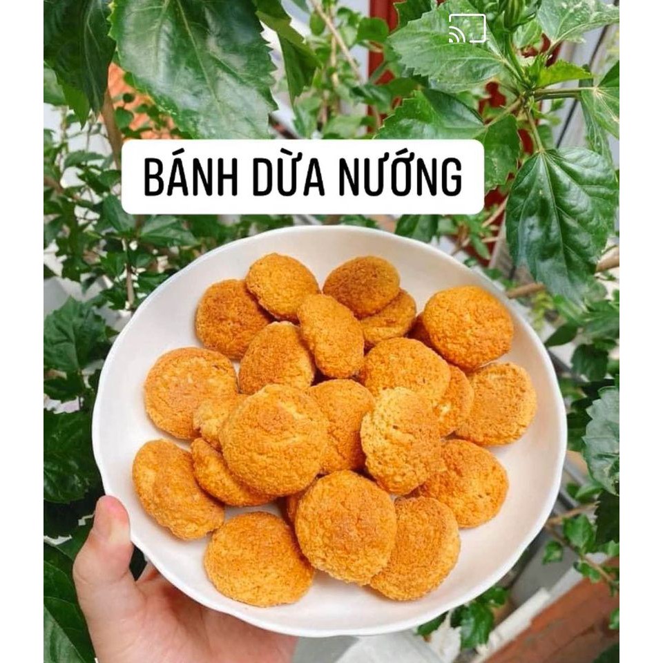 Bánh dừa nướng giòn - đặc sản Bến Tre / hũ 300gr