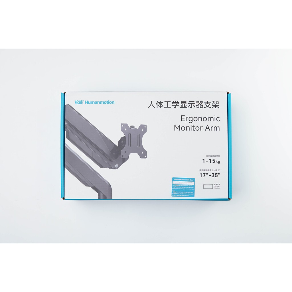 Giá đỡ màn hình Human Motion T9-1B Pro Thunder Snake Đen