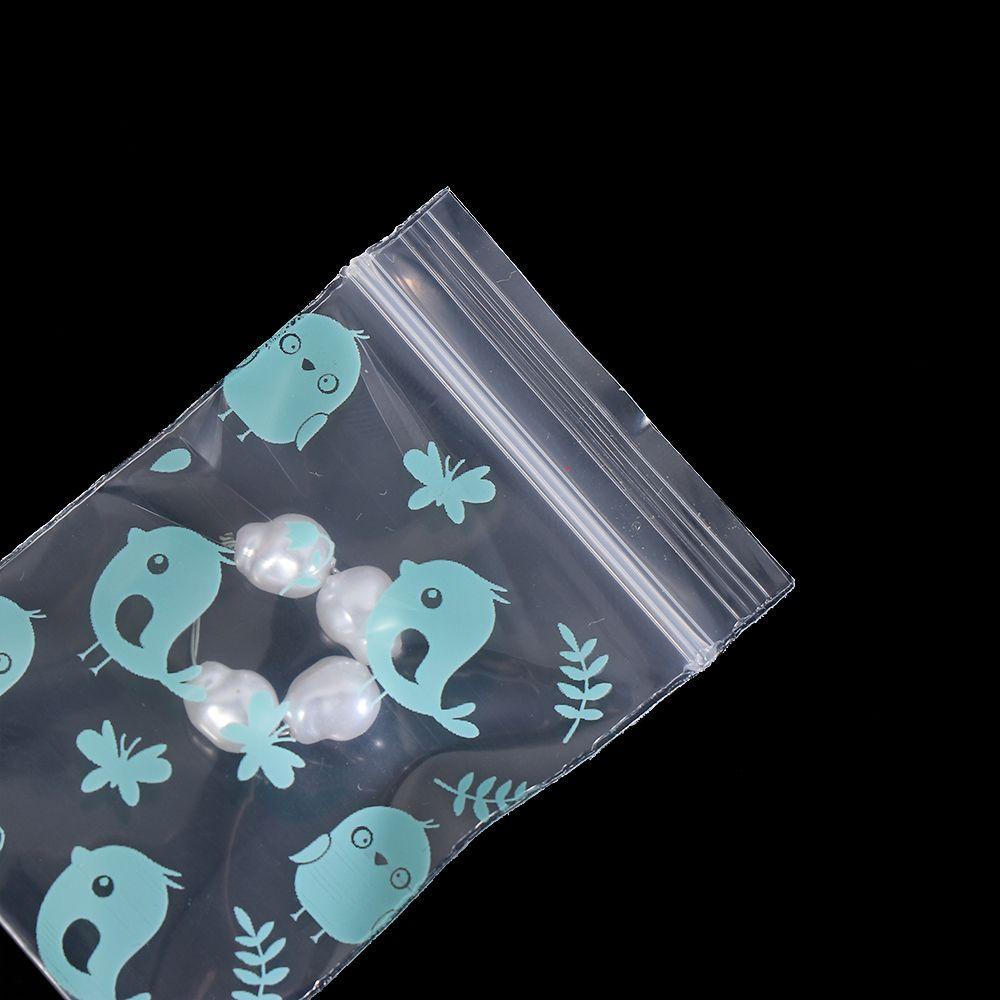 Bộ 100 Túi Nhựa Mini Đựng Trang Sức Tiện Dụng Cho Gia Đình