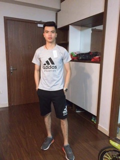 Áo phông Nam+Nữ áo đôi adidas