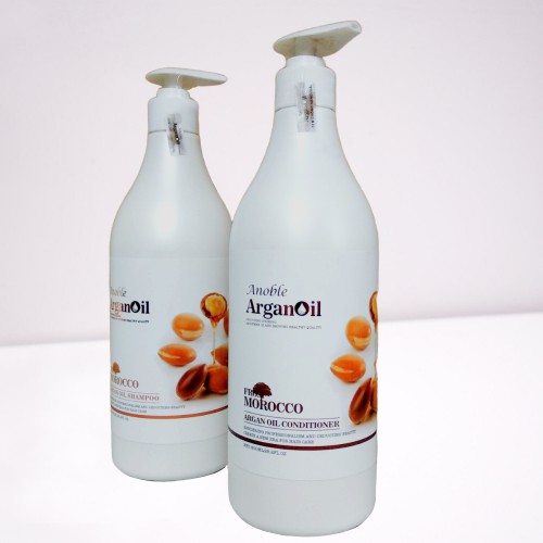 Bộ Dâu Gội-Xả Anoble Arganoil siêu mượt 800ml