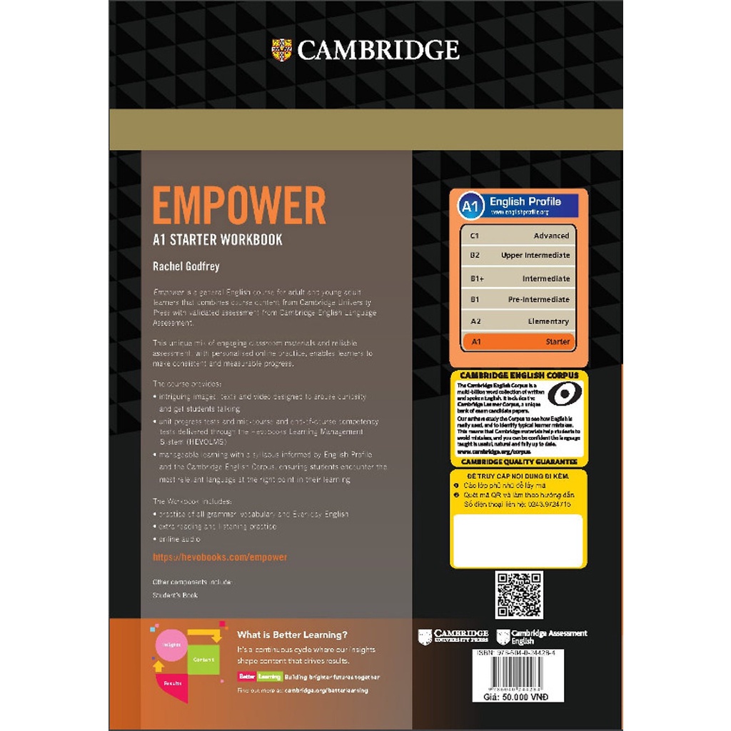 Sách - Empower A1 Starter Workbook With Online Access