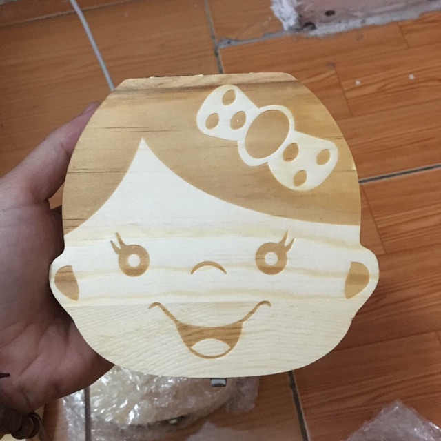 hộp đựng răng sữa cho bé