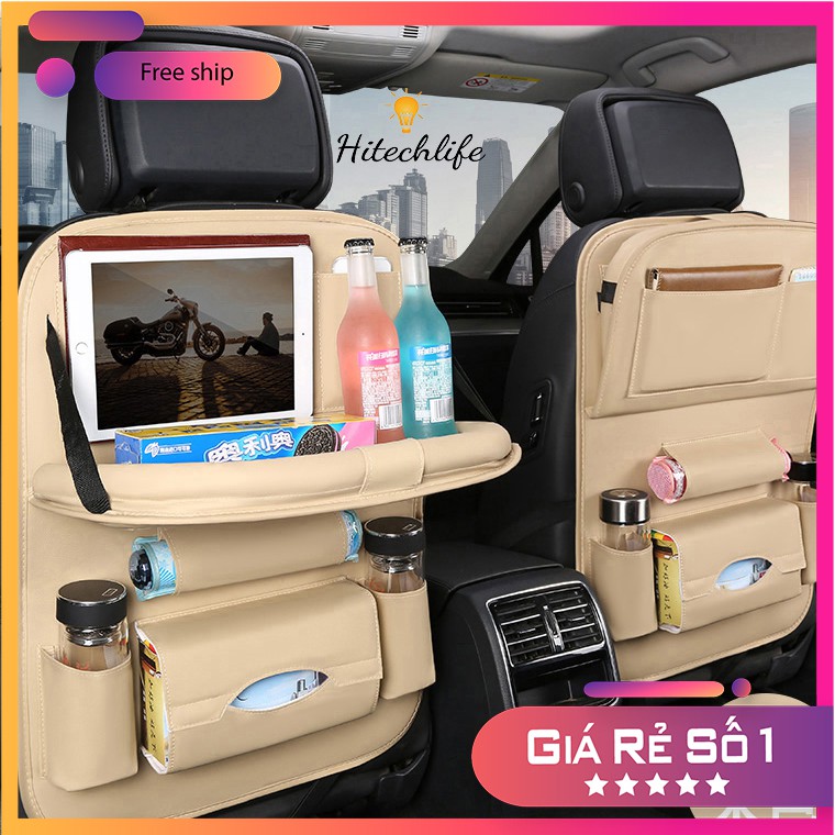 Túi Treo Để Đồ Ghế Sau Oto Chất Liệu Da Cao Cấp - Phụ Kiện Trang Trí Xe Hơi Túi Treo Đồ Tiện Lợi Sang Trọng Giá Rẻ