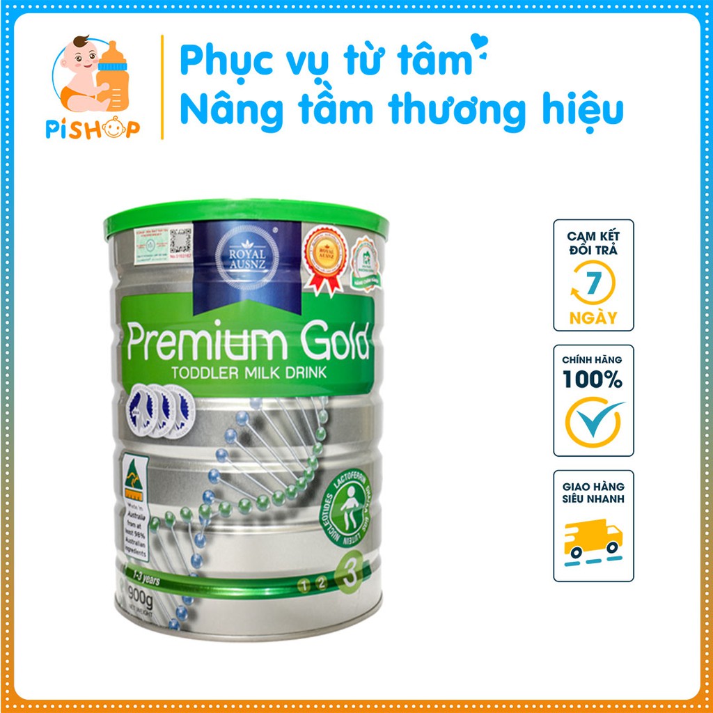 SỮA CHO BÉ PHÁT TRIỂN TOÀN DIỆN - Sữa Hoàng Gia Úc Royal Asunz Premium số 1, 2, 3 (400 - 900g)