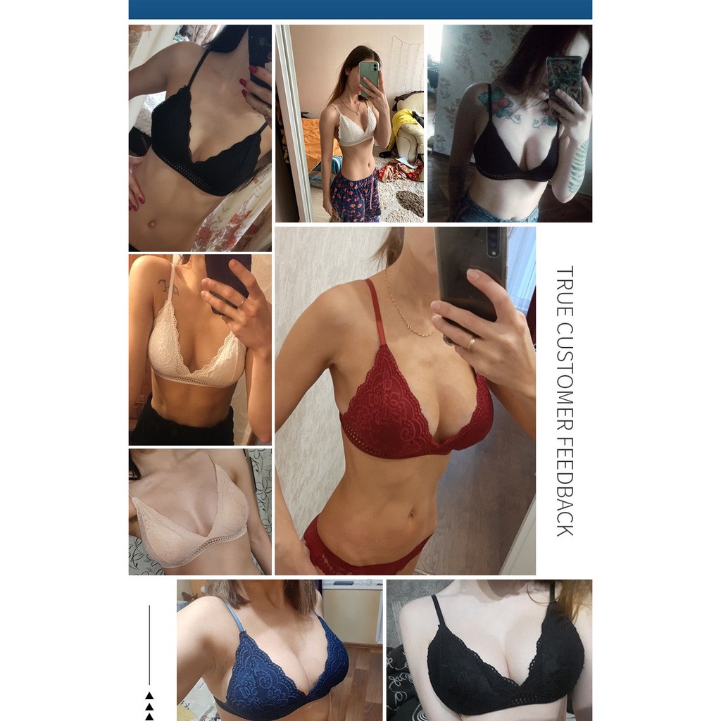 Áo Lót Nữ Ren không gọng mềm mại thiết kế hoạ tiết hoa tôn vòng 1 gợi cảm mẫu 3313 | BigBuy360 - bigbuy360.vn