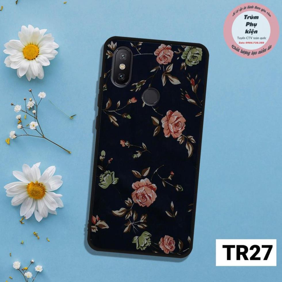 Ốp lưng Xiaomi MI A2/ MI 6X/ MI A2 LITE in hình hoa siêu nữ tính - siêu bền