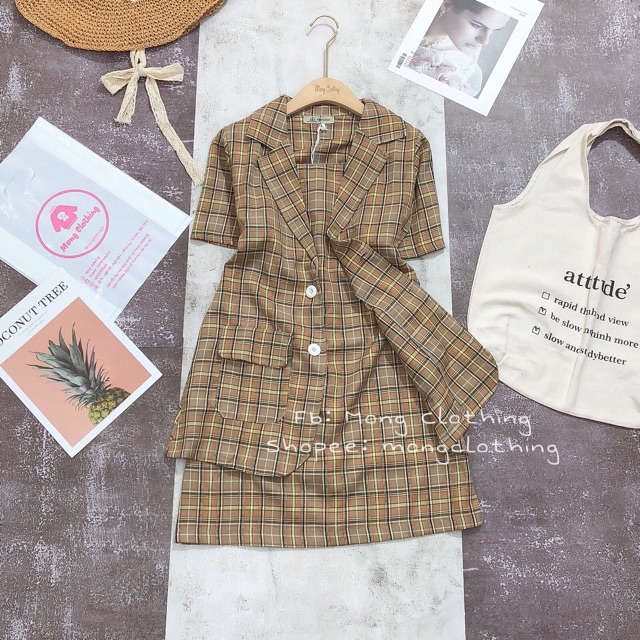 Set 2 món (áo vest + váy) | BigBuy360 - bigbuy360.vn