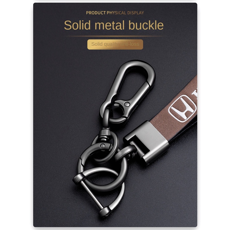 Ốp Da Bảo Vệ Chìa Khóa Xe Hơi Honda XRV Civic CRV Accord CITY Hrv