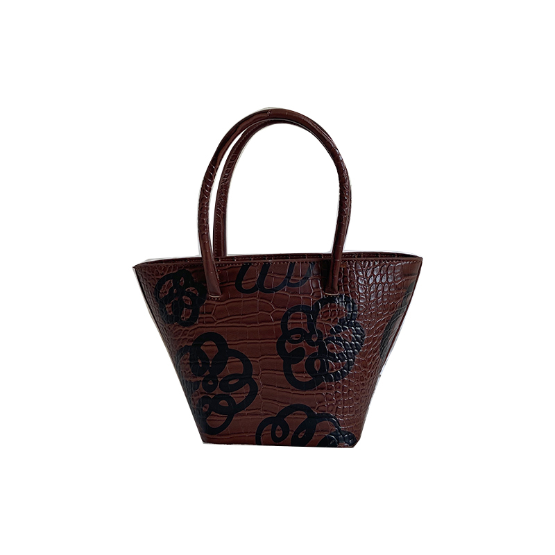 Túi Xách Tay Nữ In Hoa Thời Trang Hàn Quốc