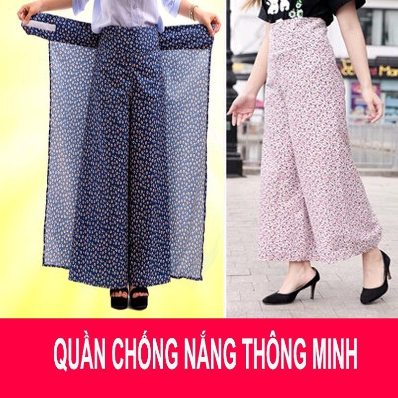 Váy chống nắng dạng quần tiện lợi- dài 86cm
