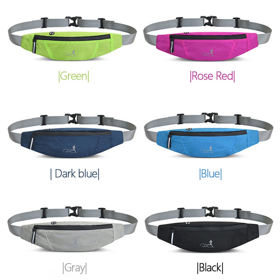 Túi đeo hông tập thể dục đựng điện thoại chìa khóa chống thấm nước thời trang cho nam và nữ