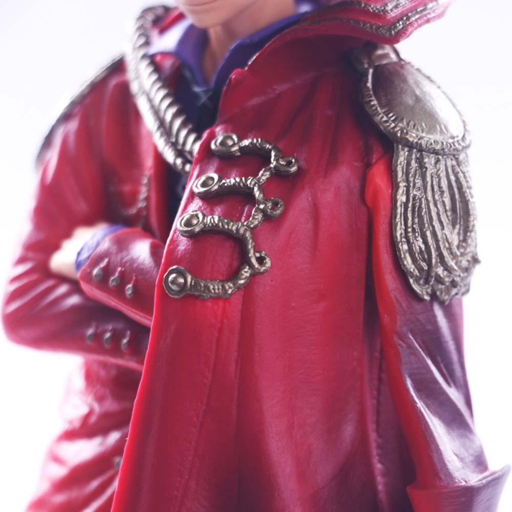 DARNELL Mô Hình Nhân Vật Luffy Mặc Áo Choàng Đỏ Kỉ Niệm Lần Thứ 20 Bằng PVC Trang Trí Nhà Cửa