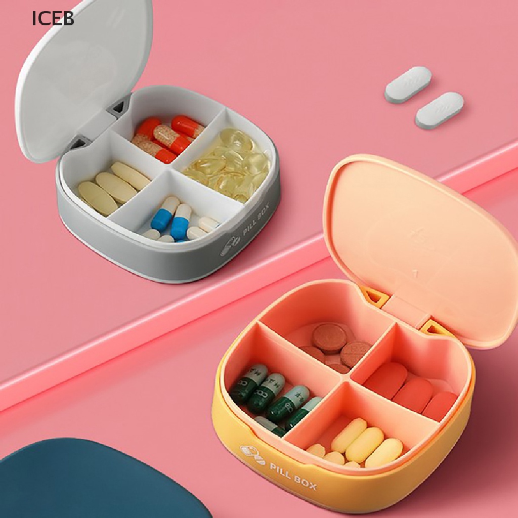 Ic Hộp Đựng Thuốc Viên Mini Nhỏ Gọn Dễ Mang Theo my