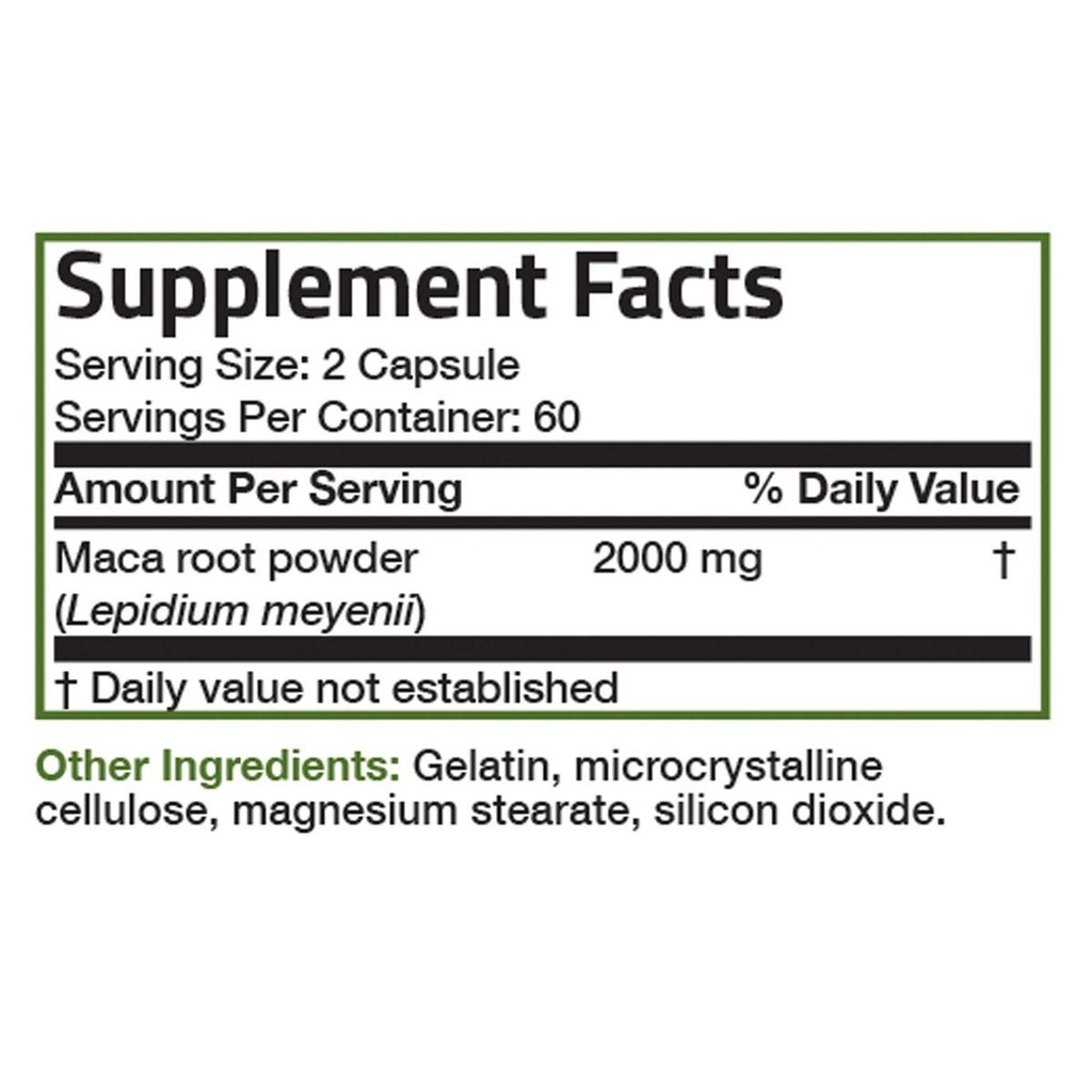 Organic Vitamin Poten X Testosterone Support Maca - 60/120 viên Mỹ - Bổ thận tráng dương, tăng cường sinh lý