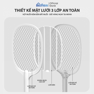 Vợt Muỗi kiêm Đèn Bắt Muỗi 2 trong 1 Weidasi WD955 - Pin sạc cao cấp 1200 mah  - Bảo hành 3th 1 đổi 1 - MIFAN