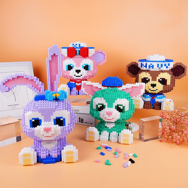 Bộ Đồ Chơi Lắp Ráp Hoạt Hình Cỡ Lớn Thú Vị Cho Bé