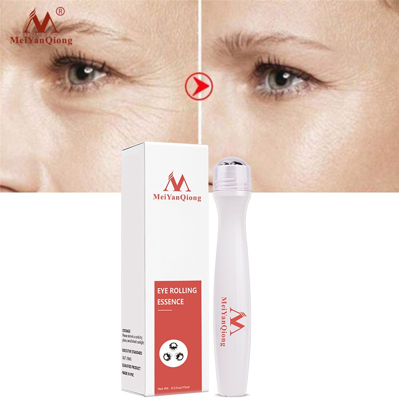 Bút Massage Mắt MeiYanQiong Hỗ Trợ Cải Thiện Nếp Nhăn Quầng Thâm 15ml Chống Quầng Thâm Mắt,Khô Mắt,Bọng Mắt Và Chống Nhăn Cho Eye Care