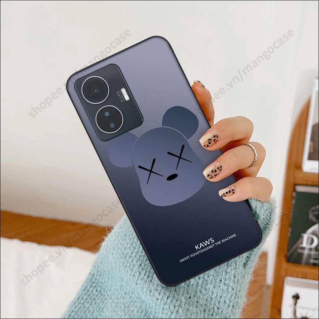 Ốp lưng điện thoại Vivo Y55 4G / 5G 2022 drew, kaws, bape cao cấp, vỏ ốp rẻ đẹp