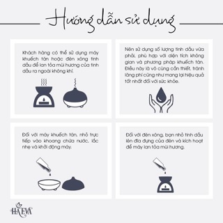 [FREESHIP]Tinh dầu Sen Haeva (dung tích 10ml 30ml 100ml)