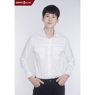 Áo sơ mi dài tay nam D3123C809 GENVIET