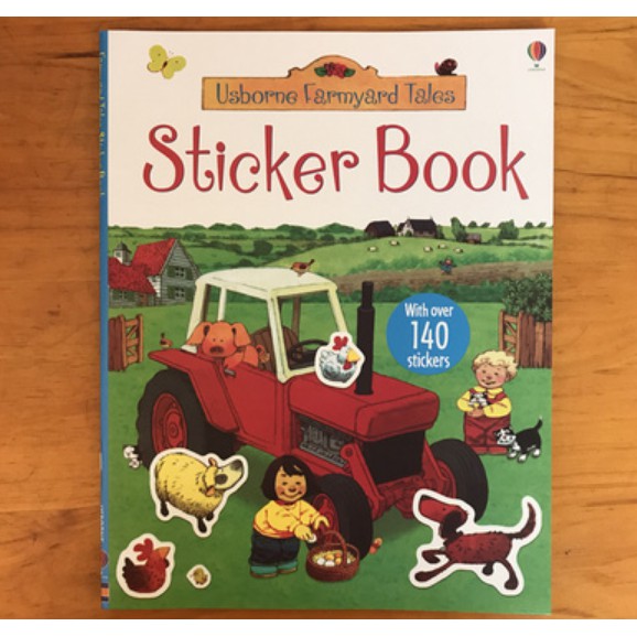 Bộ nhập - Usborne sticker book - Sticker book