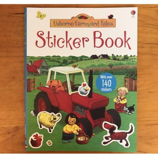 Bộ nhập - Usborne sticker book - Sticker book