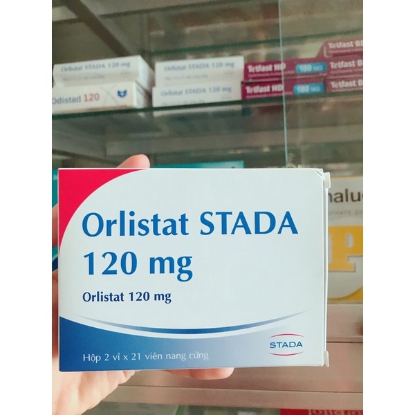 Orlistat Stada 120mg Viên uống hỗ trợ giảm cân h/42viên