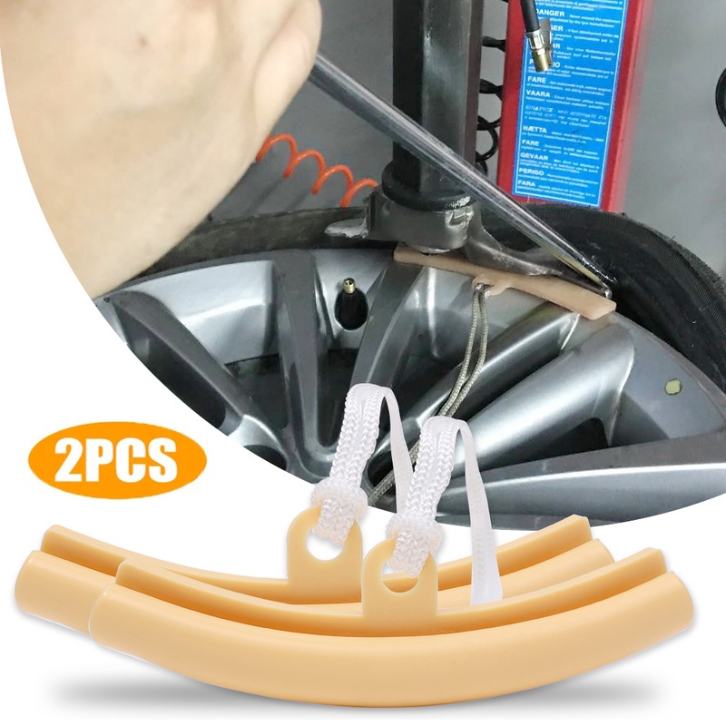 Set 2 Vỏ Bảo Vệ Vành Bánh Xe Đạp/Xe Máy Thông Dụng