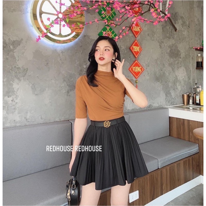 Chân Váy Ngắn Xếp Ly Nhỏ 2 Màu Kèm Đai Cao Cấp Loại 1 Freeship,Chân Váy Xòe Xếp Ly Siêu Xinh Đi Chơi Sang Chảnh QC Mới | BigBuy360 - bigbuy360.vn