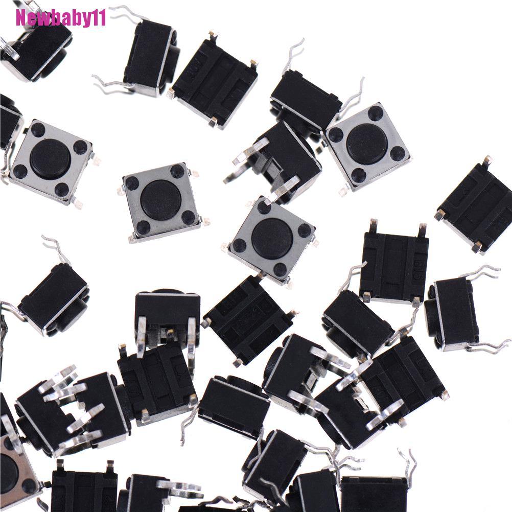 Set 100 Nút Nhấn Điều Khiển 6x6x4.5mm