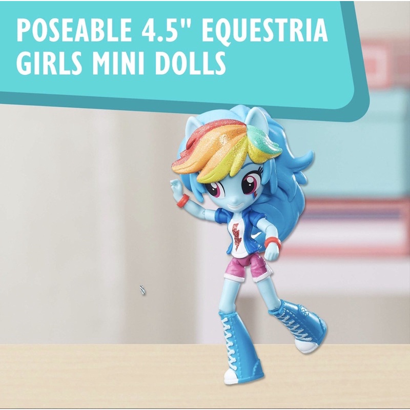 Hộp Pony nhân vật Rainbow Dash &amp; ngựa cầu vồng