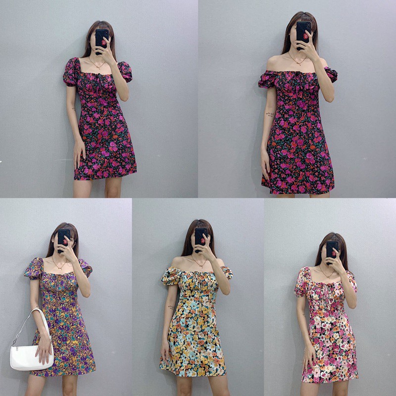 ĐẦM HOA CỔ VUÔNG 159k | BigBuy360 - bigbuy360.vn