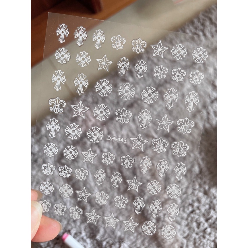 Sticker miếng dán trang trí móng - Ann933233