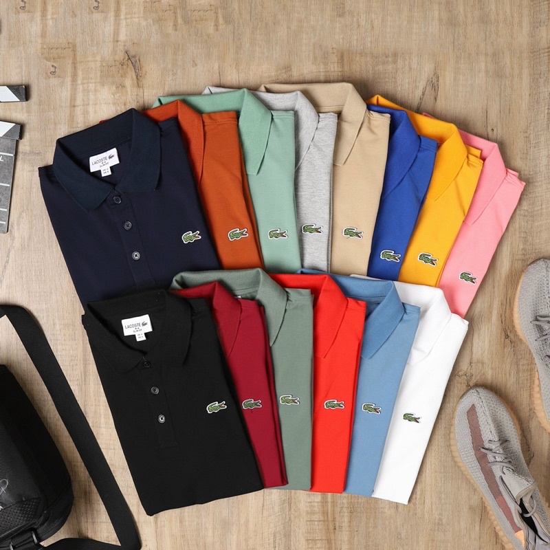 Áo thun nam polo lascote nhiều màu cambodia - thun 100% cotton thấm hút tốt