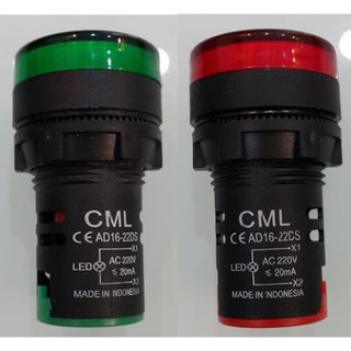 Đèn báo pha ,xanh ,vàng, đỏ, đèn còi. cml ad16-22ds