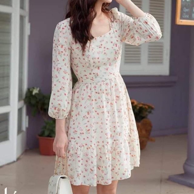 Váy hoa Lép size S