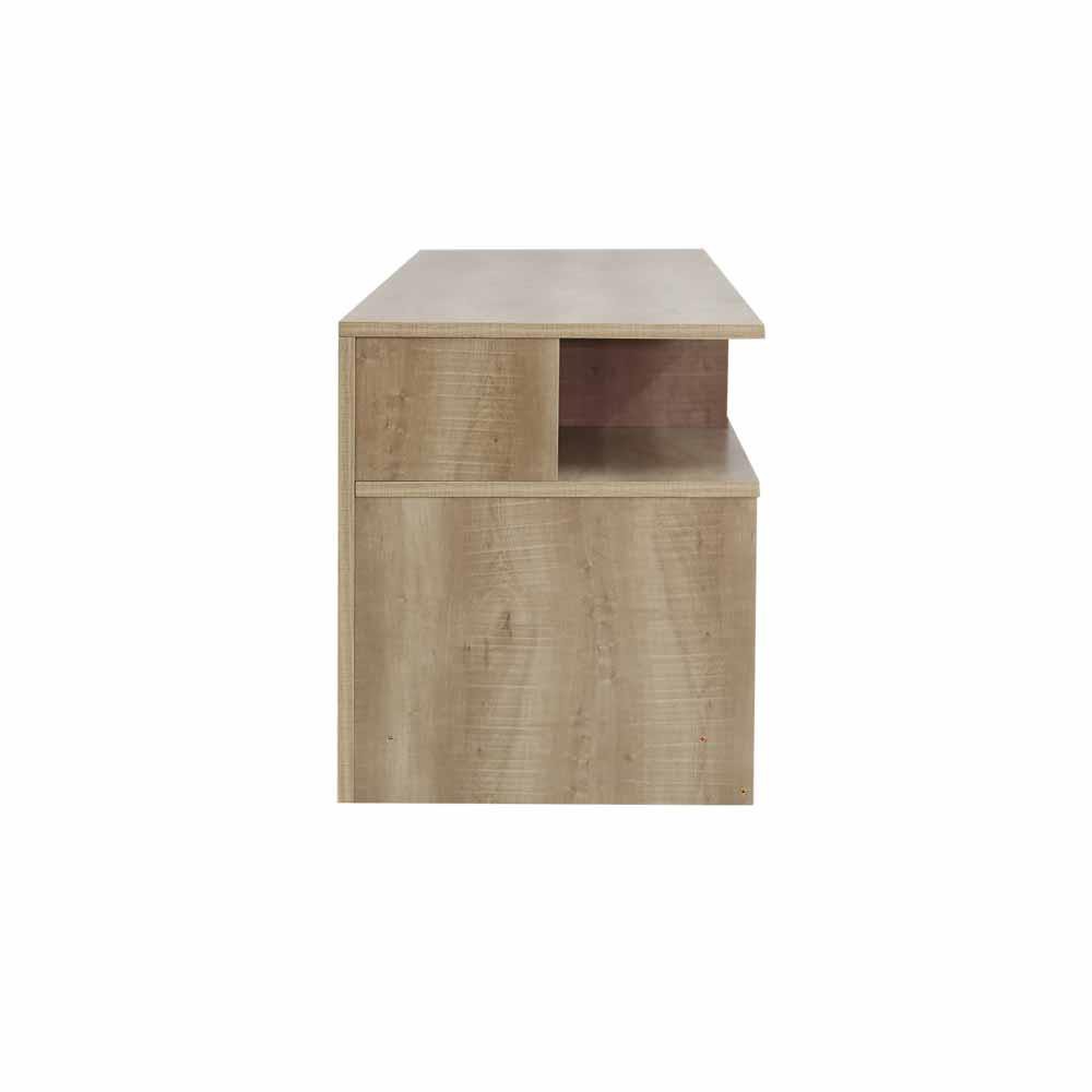 HomeBase FURDINI Kệ tủ Tivi LOFT style Thái Lan W100xD39xH49CM màu gỗ tếch