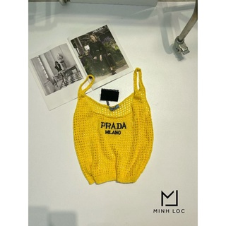 Áo Ba Lỗ Lưới Prada