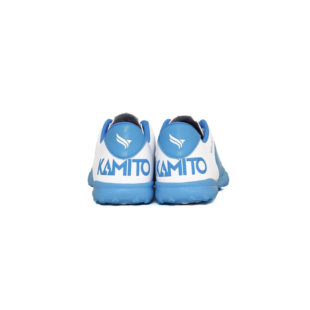 Giày đá bóng Kamito Quang hải Velocidad 3 chính hãng màu Xanh gót trắng NEW 2021